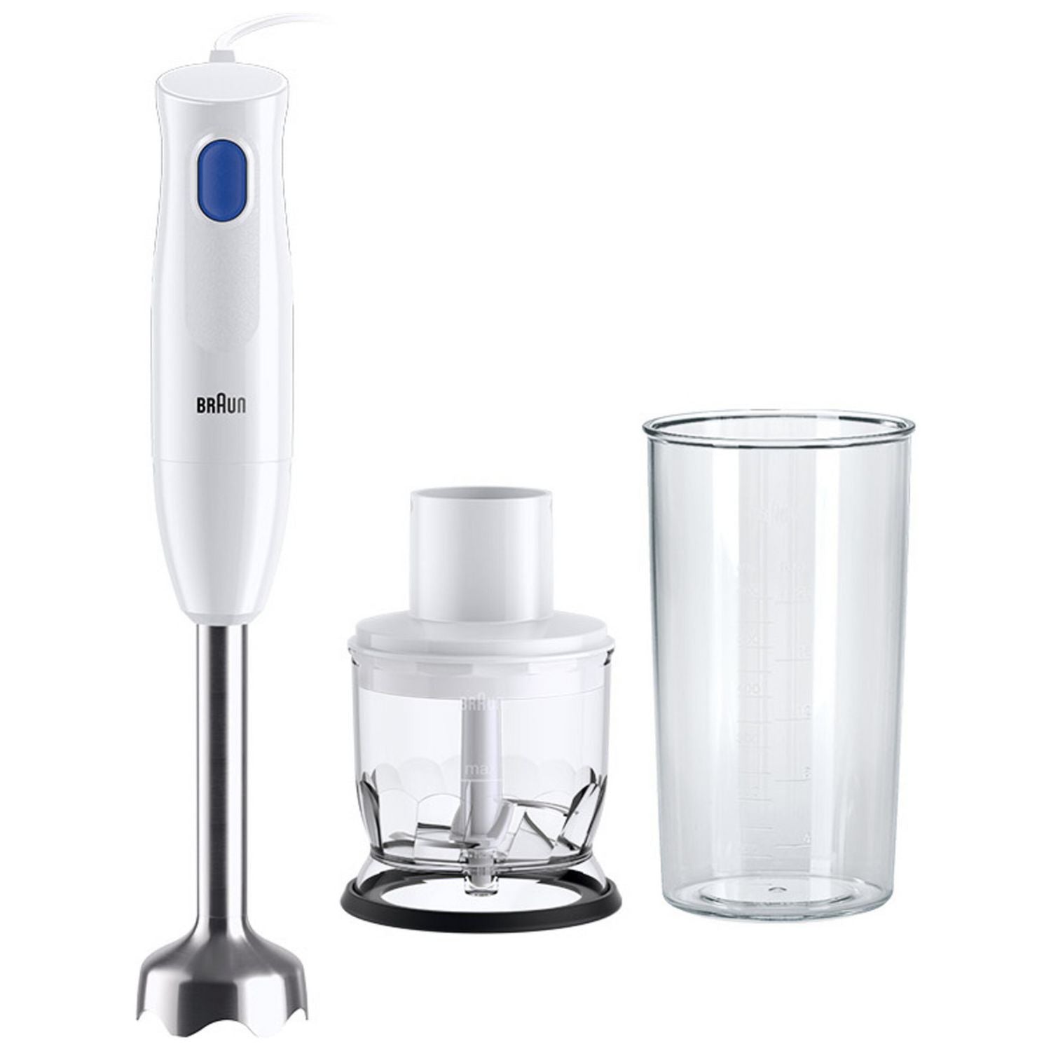 Braun white hand blender 0.62kg (British brand)