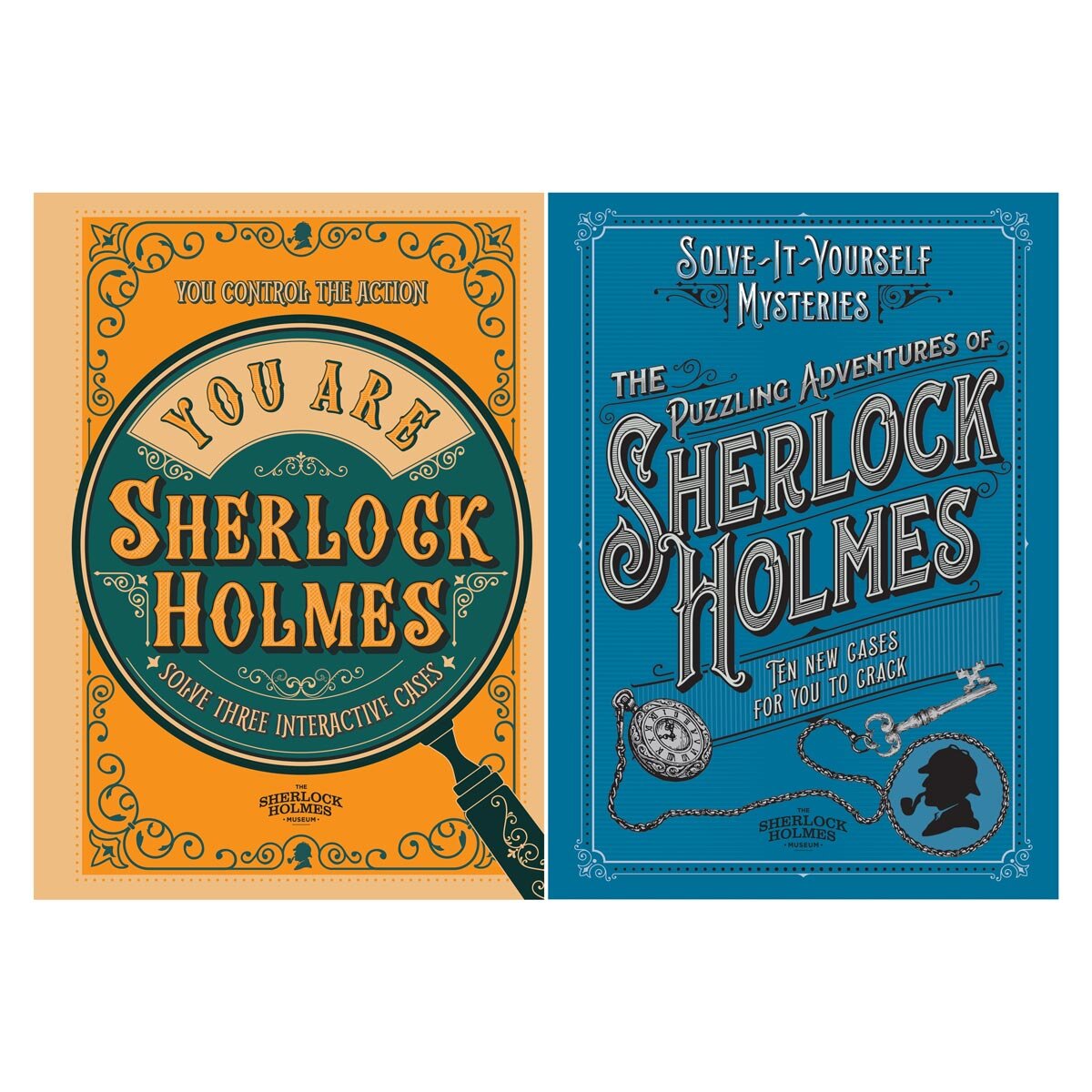 Sherlock Holmes puzzle book set 2 options hardcover - British product