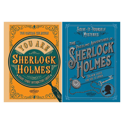 Costco UK Sherlock Holmes Puzzle Book - The Puzzling Adventures or You Are Sherlock Holmes- Buy online at McGrocer