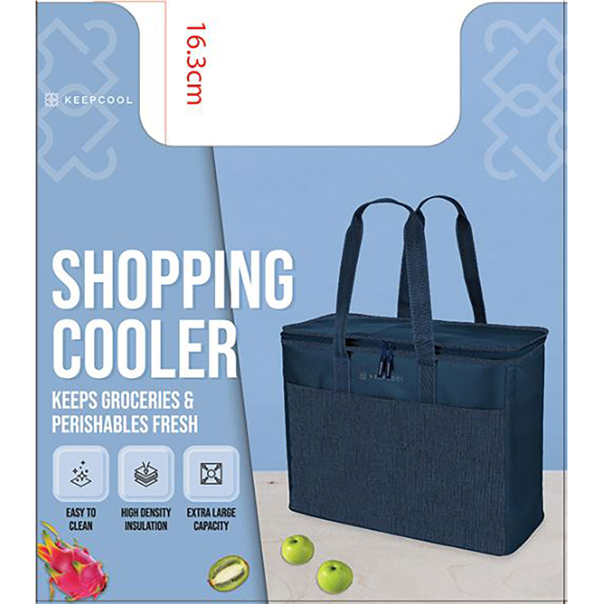 Keep Cool Navy Soft Cooler Bag, 52L GOODS Costco UK