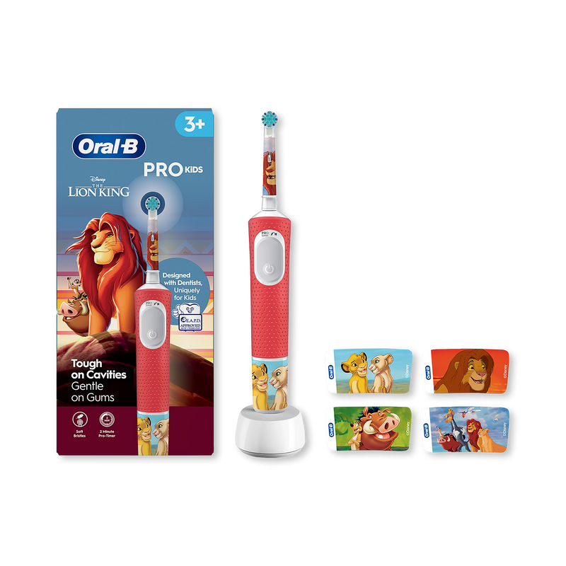 Oral-B Pro Kids Lion King electric toothbrush rechargeable - British product