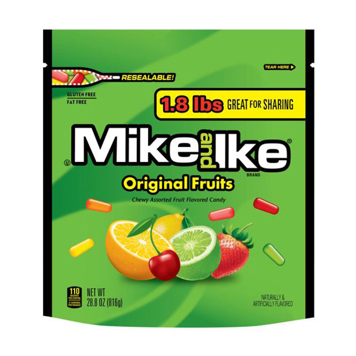 Mike & Ike Original Fruits 816g imported from the USA