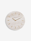 Natural Hallie wall clock 40cm, imported from the UK