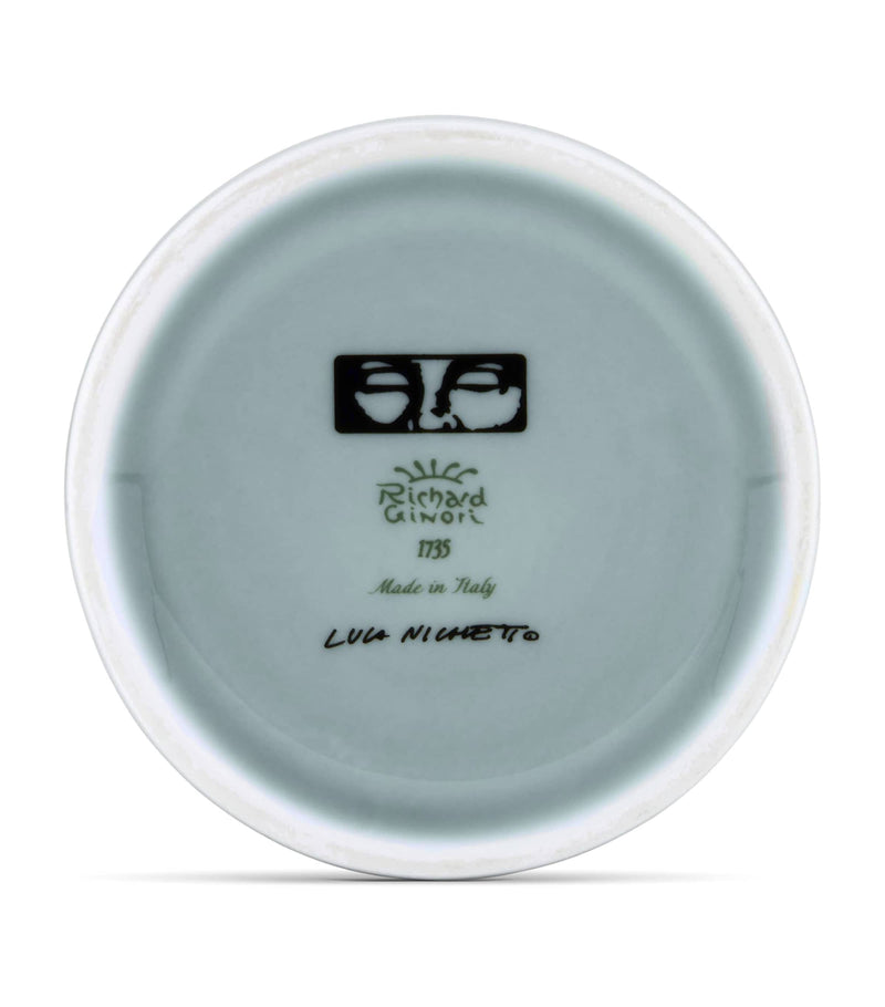 GINORI 1735 Il Letterato porcelain candle holder - British product