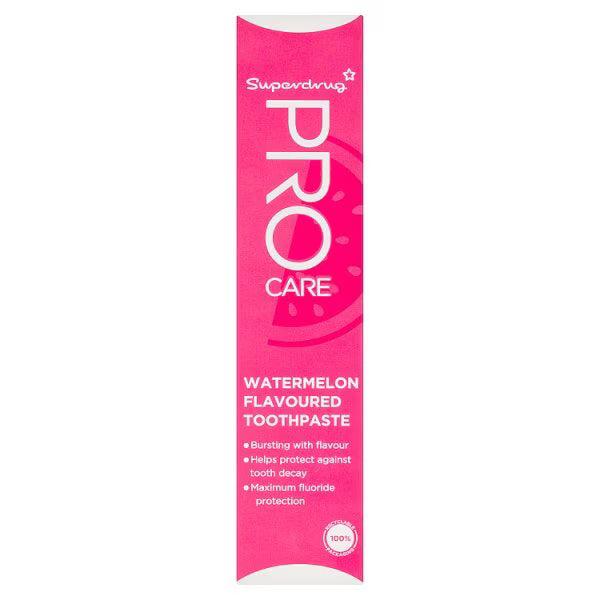 ProCare watermelon mint toothpaste 75ml, imported from the UK
