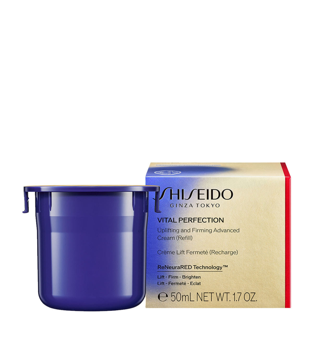 Shiseido Vital Perfection cream refill 50ml (British brand)