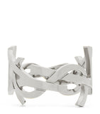 Saint Laurent Twist Cassandre ring, UK version