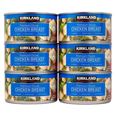Costco UK Kirkland Signature Premium Chunk hermetisk kyllingbryst 6 x 354g - Kjøp online hos McGrocer