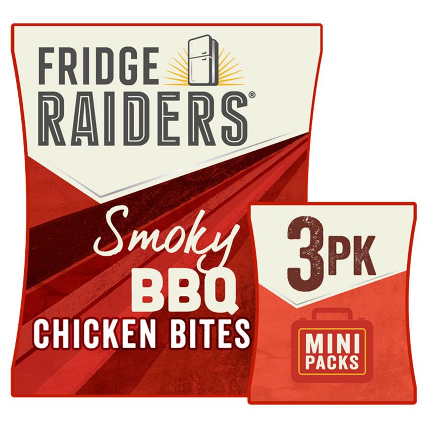 Fridge Raiders Smoky BBQ Chicken Bites 3 x 22.5g