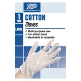 Boots Large Cotton Gloves - 1 Pair GOODS Boots   