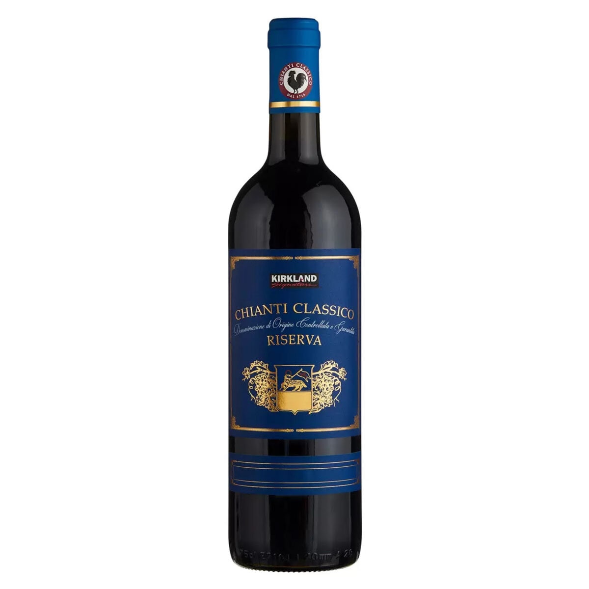 Kirkland Signature Chianti Classico 2023 red wine 75cl, UK version