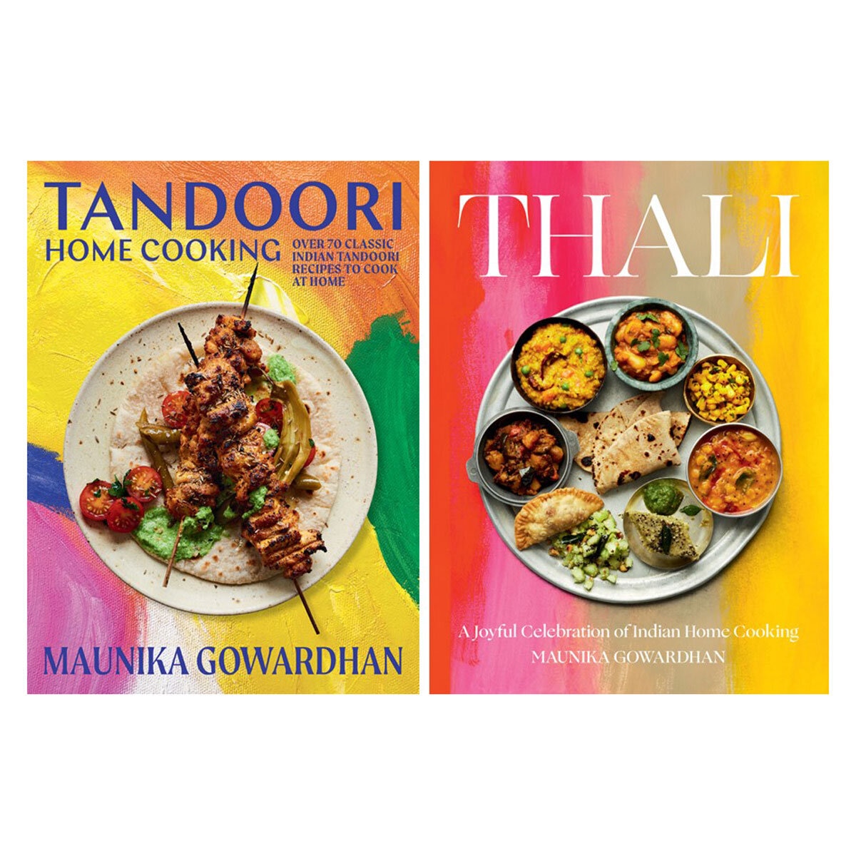 Maunika Gowardhan Indian cookbook Tandoori Thali, UK version
