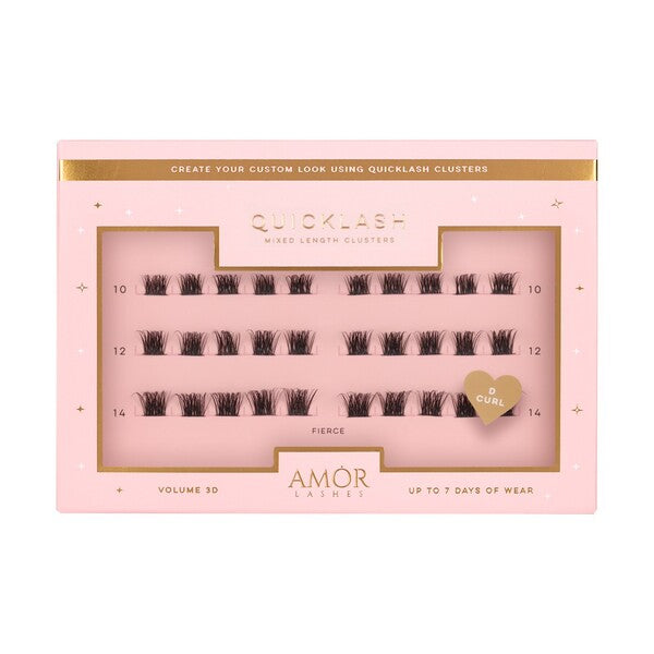 House of Amor Eyelash Clusters Fierce 30 piece , UK version