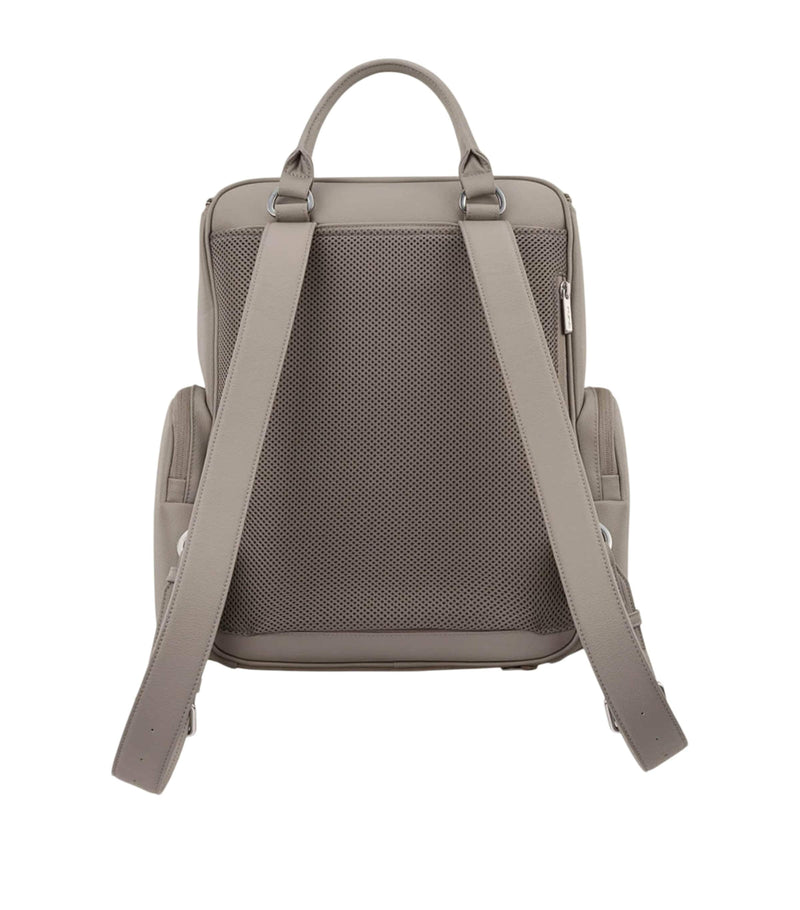 Nuna Essentials changing backpack in faux leather (British brand)
