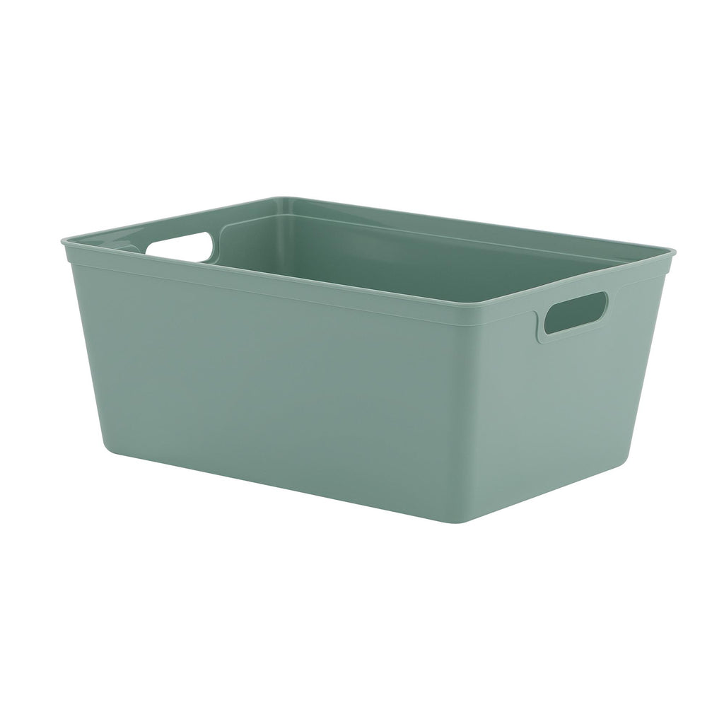 Sainsbury's Storage Tray Sage 11L