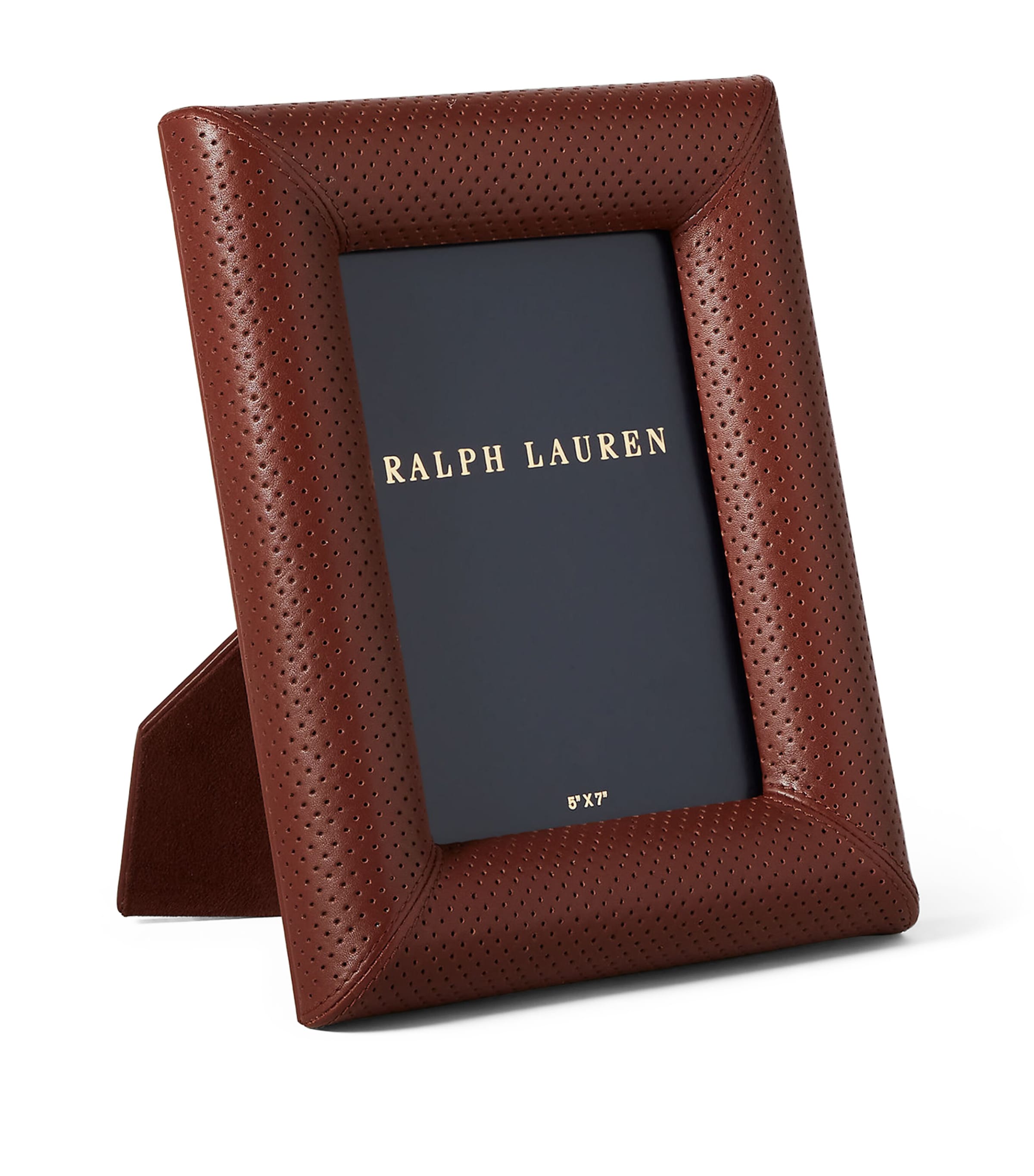 Ralph Lauren Home Durham leather photo frame 5 x 7, imported from the UK