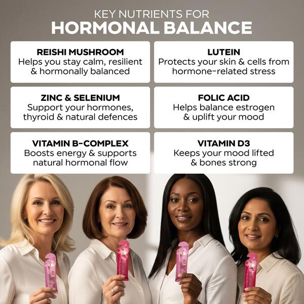 BB Menopause Passionfruit Collagen sachets 14-pack, UK version