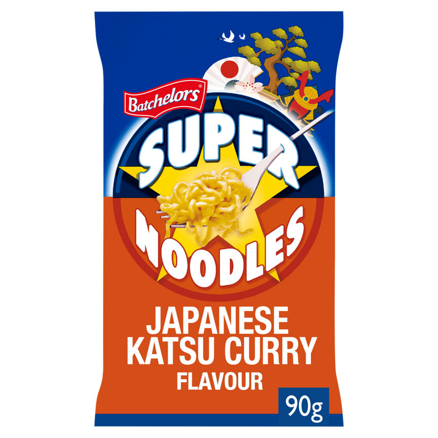 Batchelor's Super Noodles Japanese Katsu Curry Flavour GOODS ASDA   