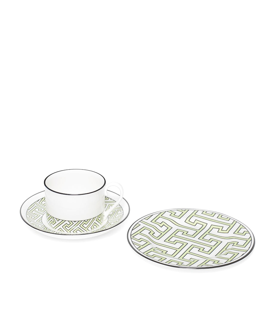 O.W.London Maze teacup and saucer, UK version