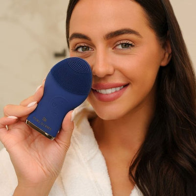 Superdrug Pure Derma London Ultrasonic Silicone Facial Cleansing Brush- Buy online at McGrocer