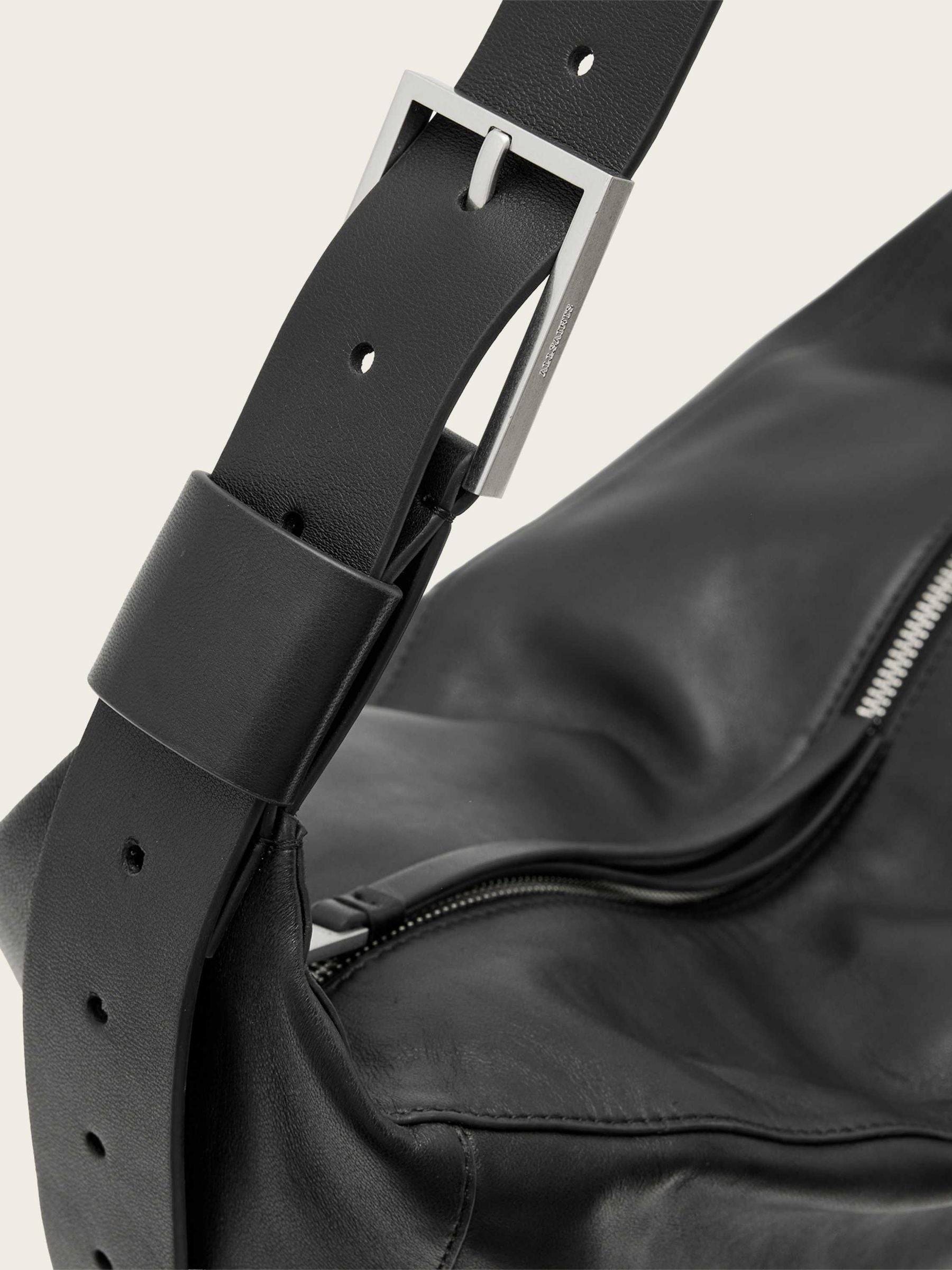 AllSaints Black Luna shoulder bag - British product
