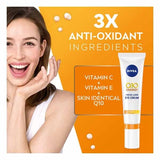 NIVEA Q10 Energy Fresh Look Eye Cream with Vitamin C 15ml GOODS Boots   