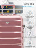 Flight Knight rose gold gloss cabin case easyJet size (British brand)