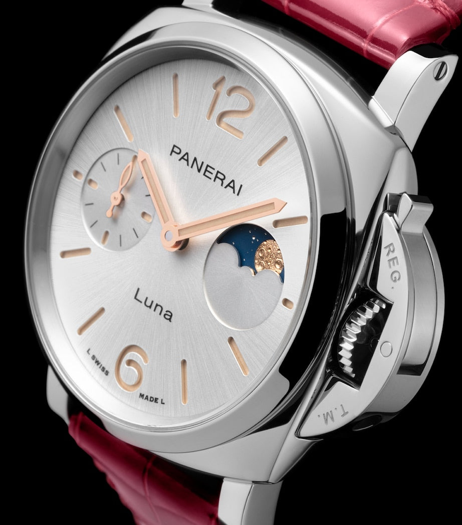 Panerai Luminor Due Luna 38mm stainless steel (British brand)