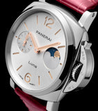 Panerai Luminor Due Luna 38mm stainless steel (British brand)