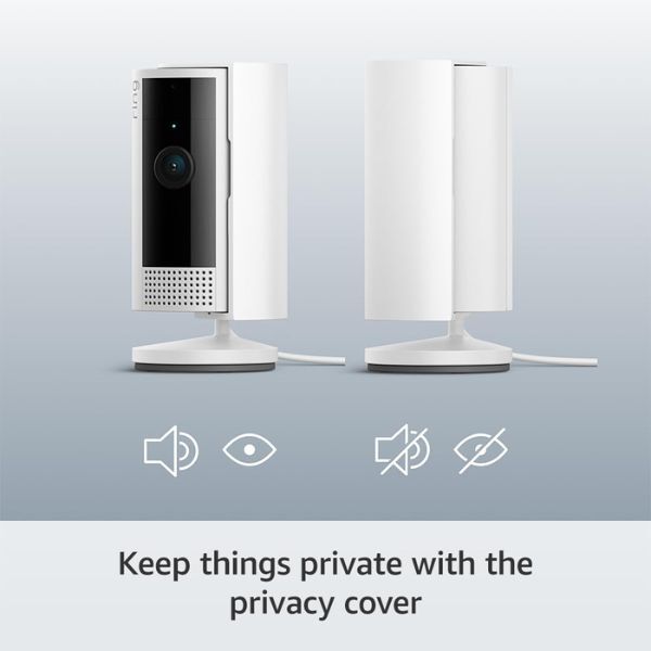 Ring Indoor Security Camera 2nd Gen White, UK version