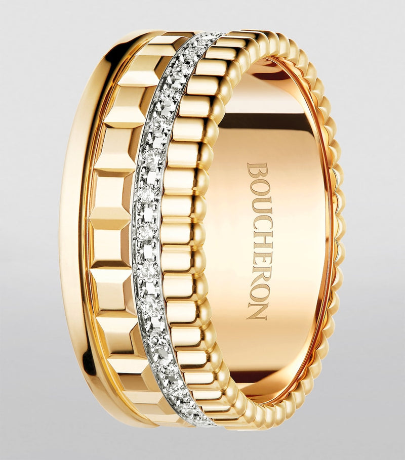 Boucheron Quatre Radiant ring, imported from the UK