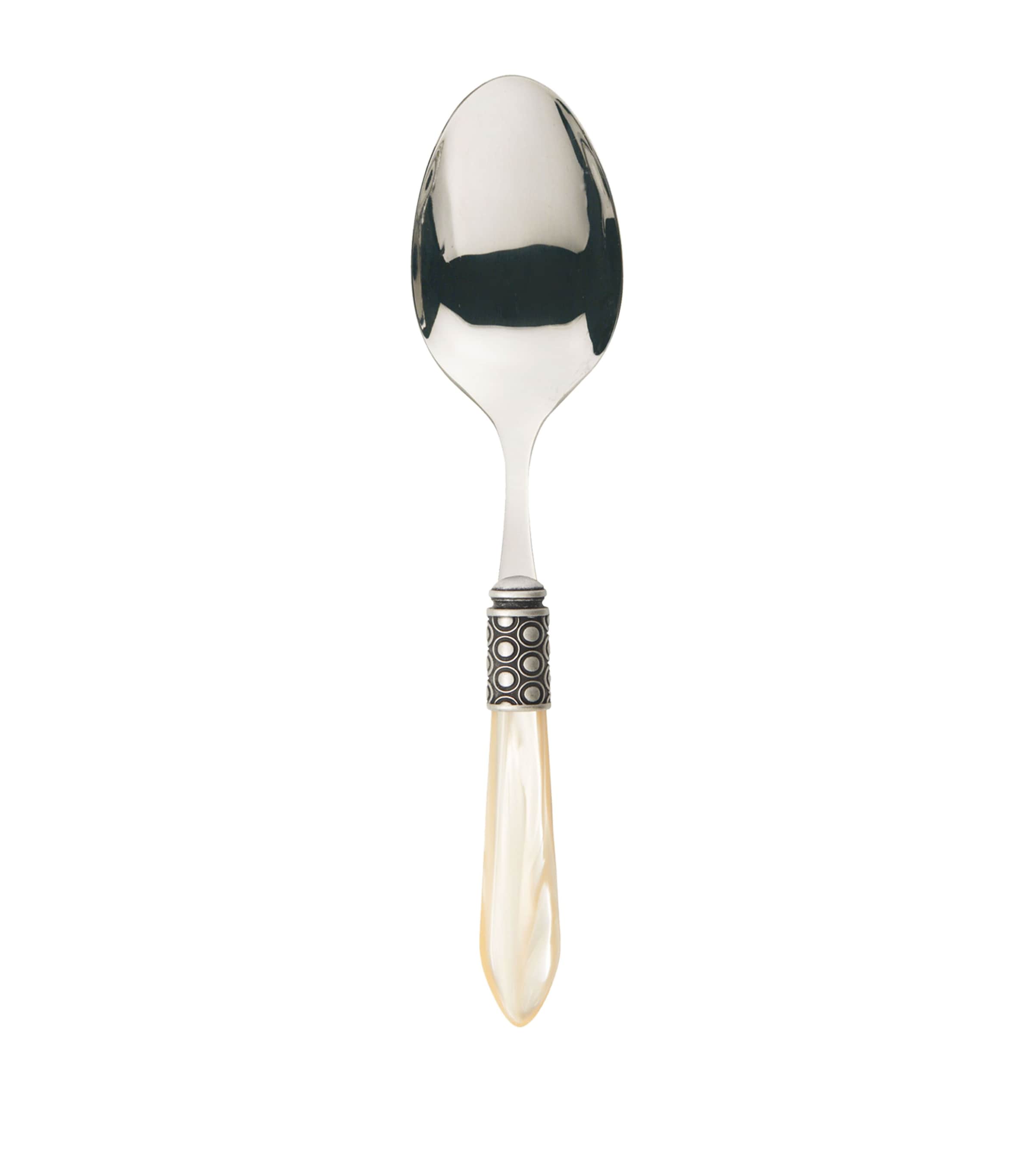Bugatti stainless steel salad spoon and fork set - British product