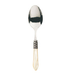 Bugatti stainless steel salad spoon and fork set - British product