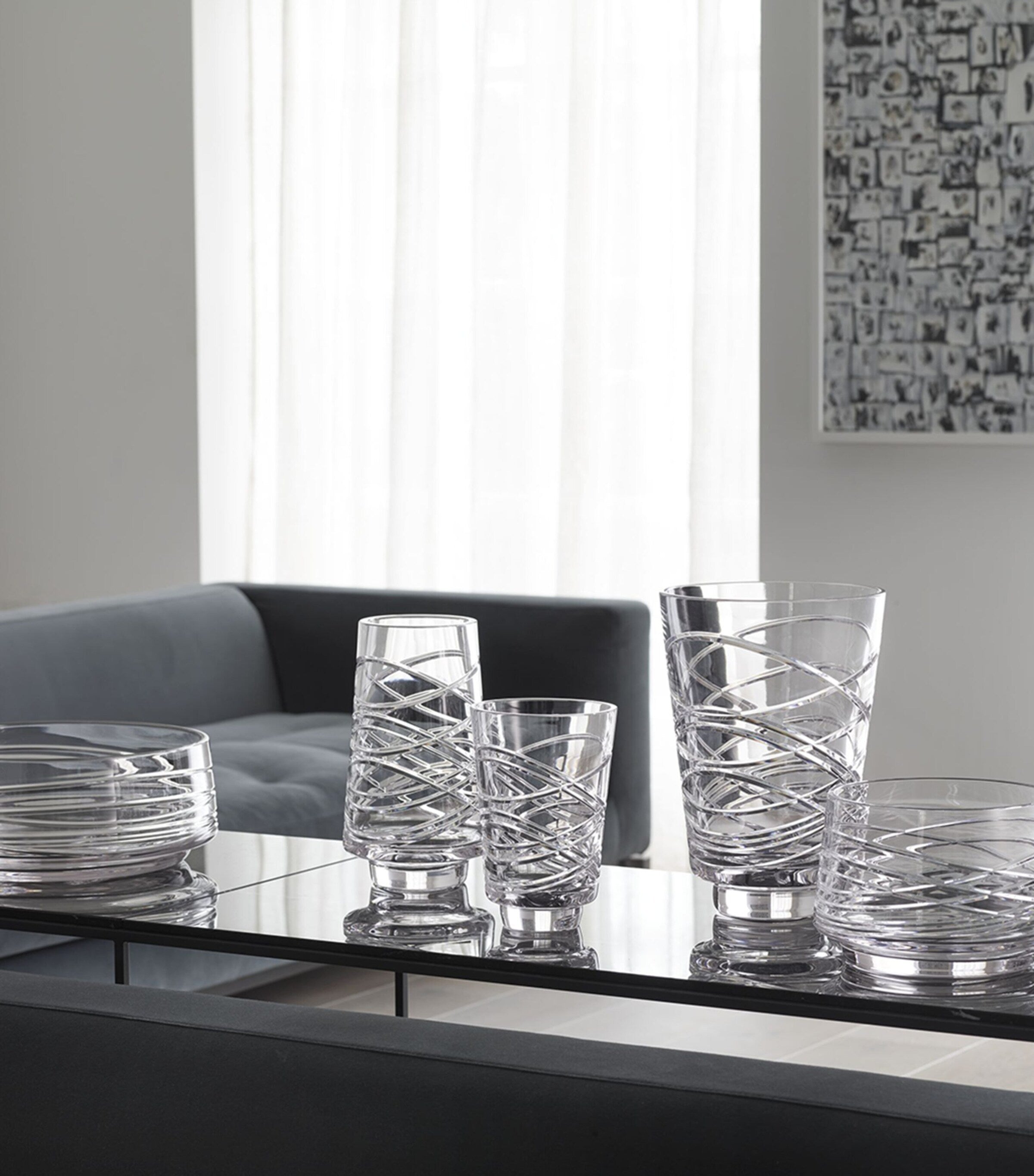 Waterford Aran vase 20cm, imported from the UK