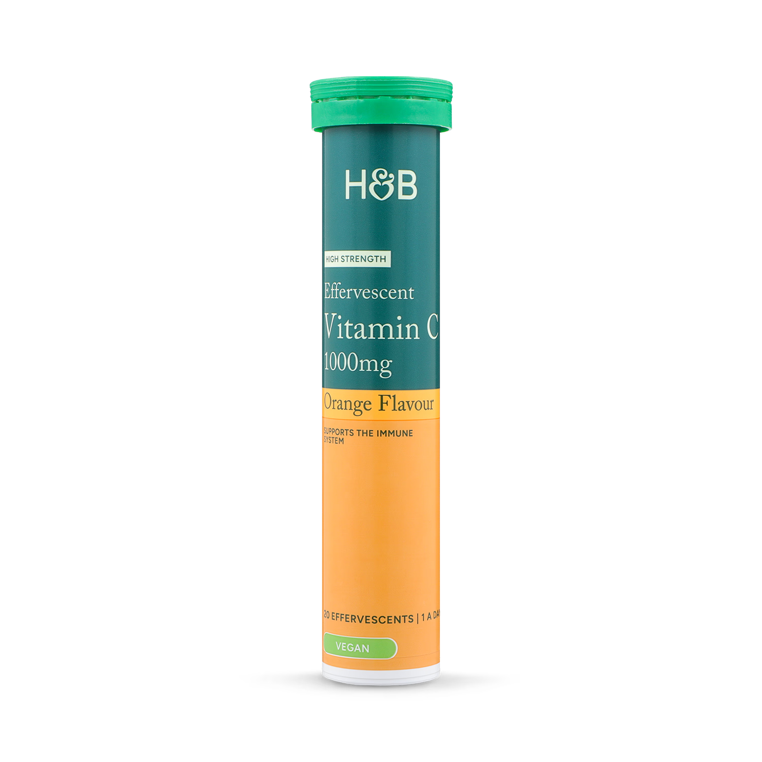 Holland & Barrett Vitamin C Tablets Orange 20 tablets, UK version