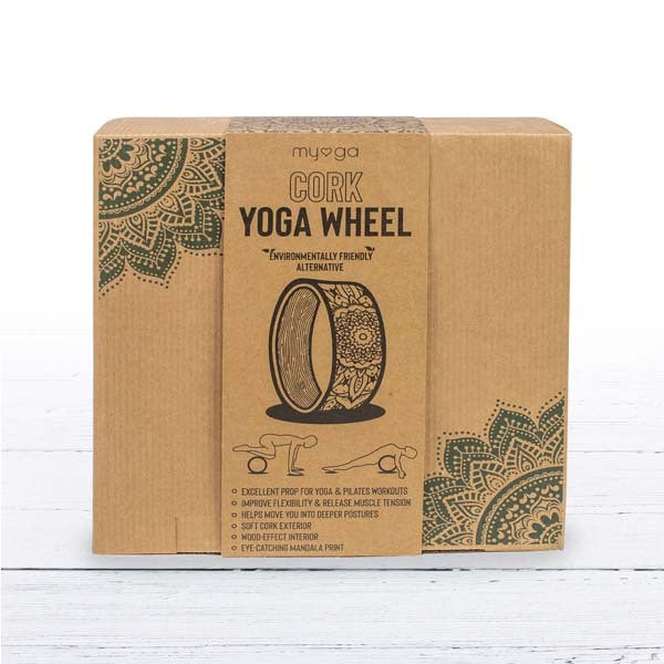 Myga Cork Yoga Wheel GOODS Superdrug   