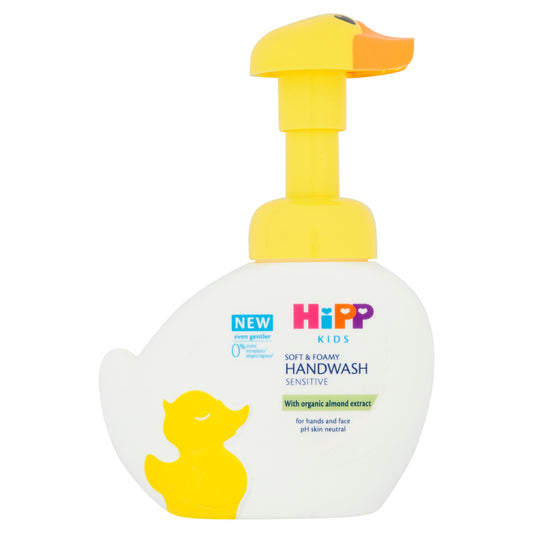 HiPP Kids Soft & Foamy Handwash Duck 250ml toiletries Sainsburys   