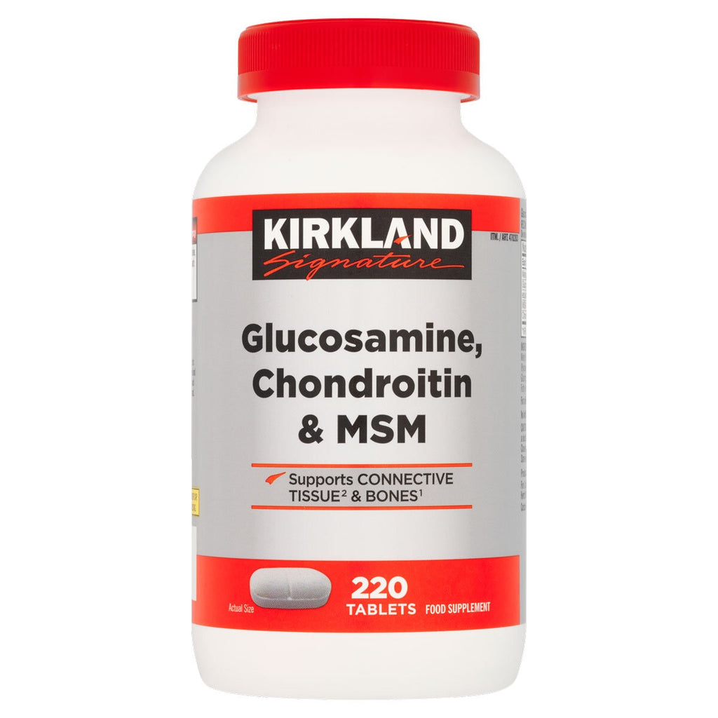 Kirkland Signature Glucosamine, Chondroitin & MSM, 220 Count