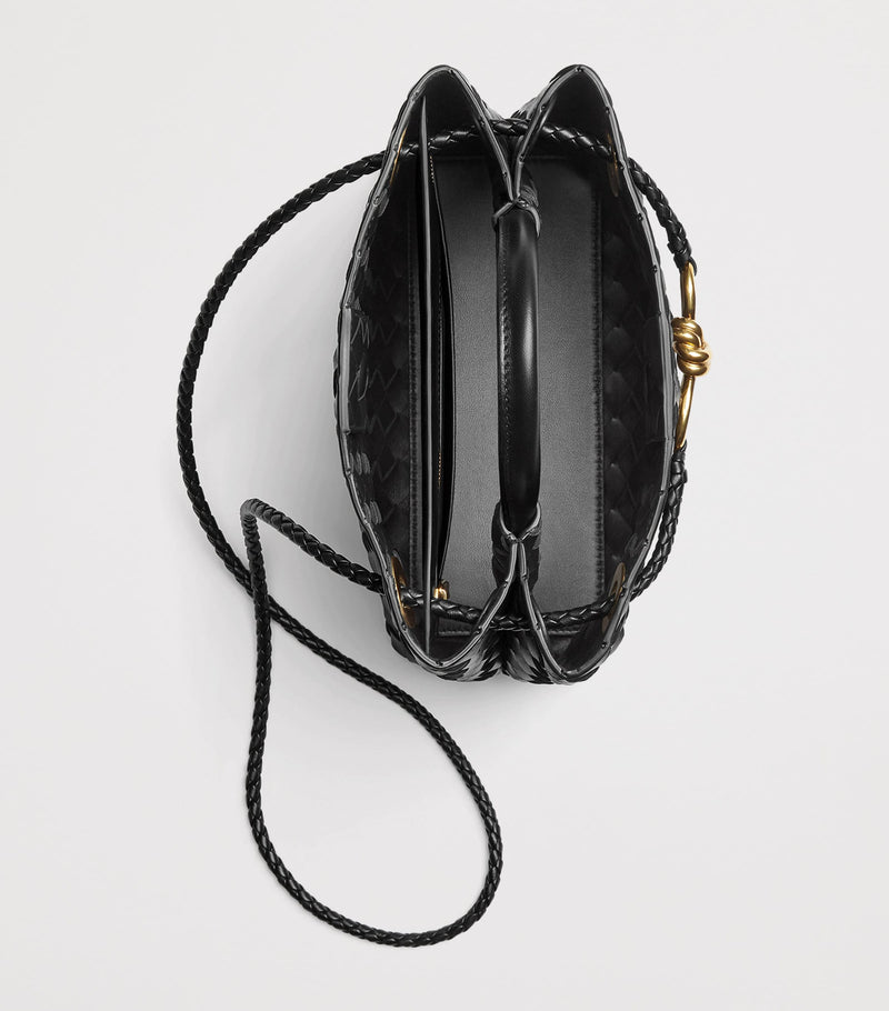 Bottega Veneta small leather Andiamo top-handle bag, UK version
