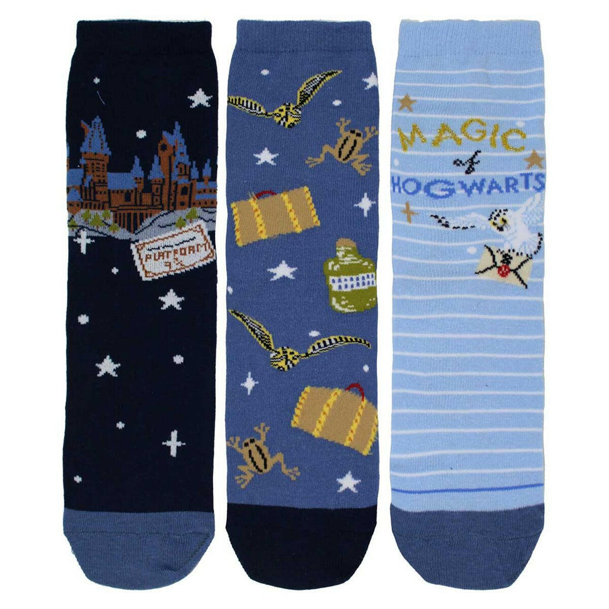 Warner Bros. Harry Potter 3pk Ladies Ankle GOODS Boots   