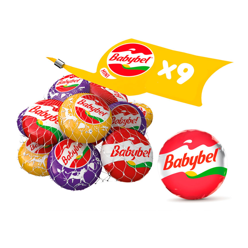 Mini Babybel Mix Pack Cheese Snacks 9 x 20g