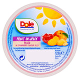 Dole Fruit in Jelly Peaches in Strawberry Jelly Fruit Snack GOODS ASDA   