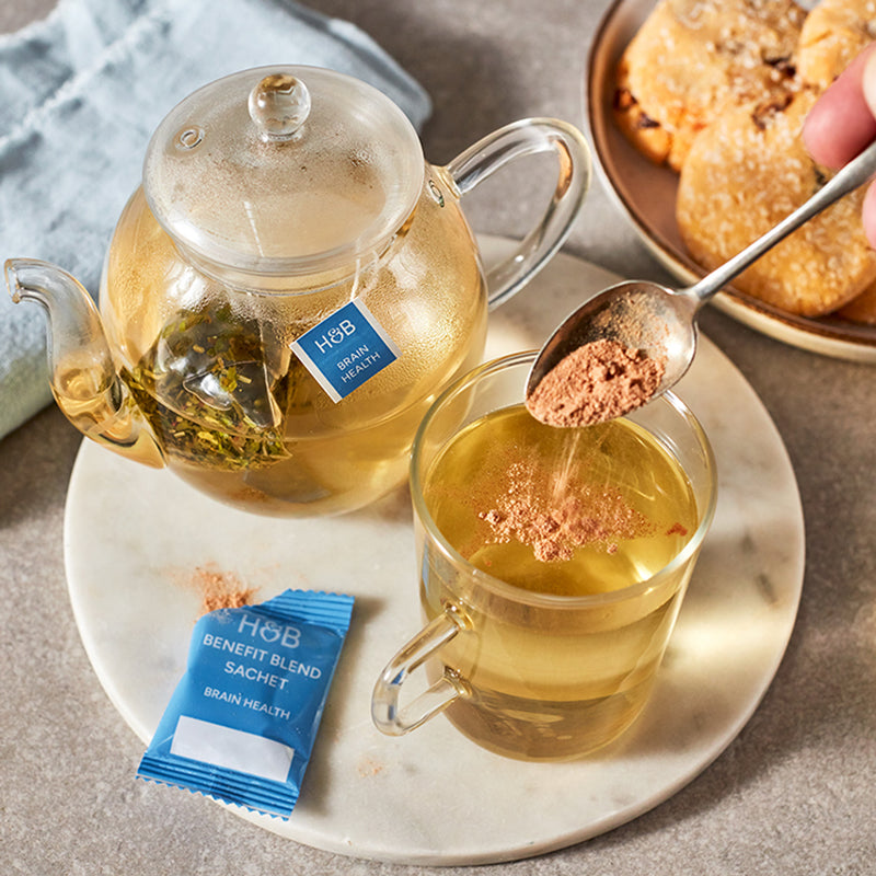 Holland & Barrett Brain Health Tea 10 Tea Bags, UK version