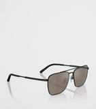 Oliver Peoples R-15 Square Metall-Sonnenbrille, UK Version