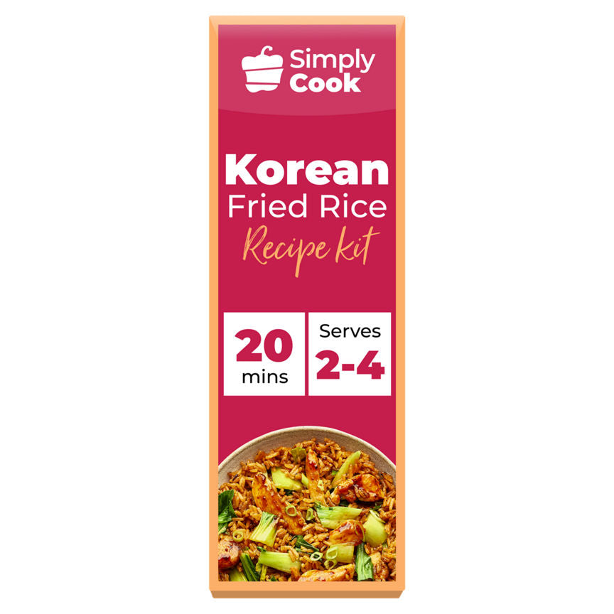 Simply Cook Korean Fried Rice Recipe Kit 70g GOODS ASDA   