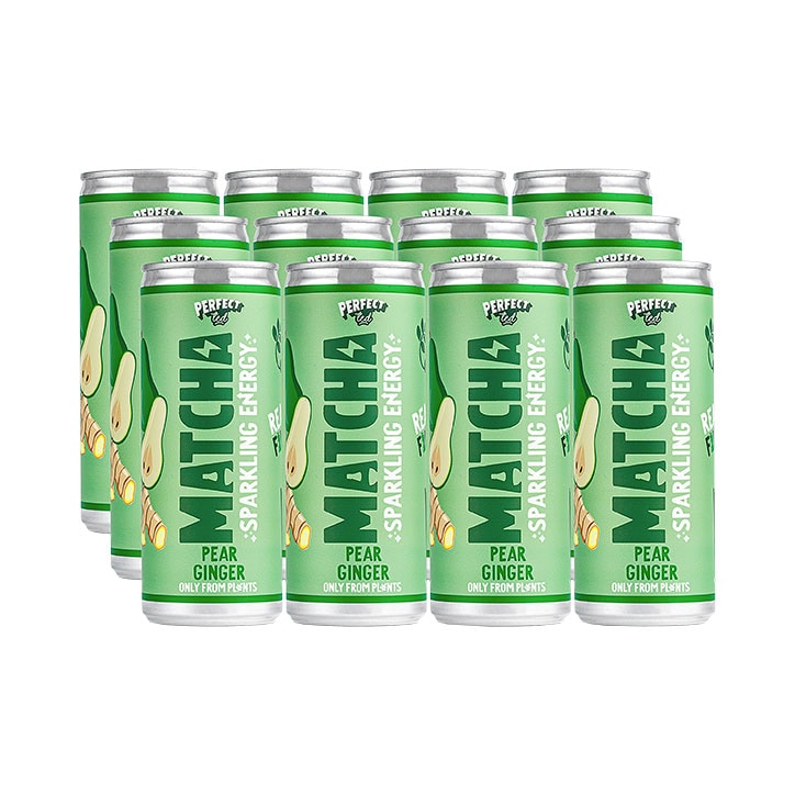 PerfectTed Matcha Pear Ginger Energy Drink 250ml