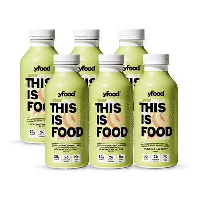 Holland & Barrett Yfood Ready to Drink Complete Meal Heavenly Hazelnut 6x500ml- Buy online at McGrocer