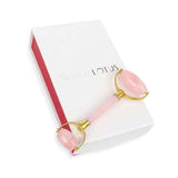 White Lotus Premium Rose Quartz facial roller, UK version