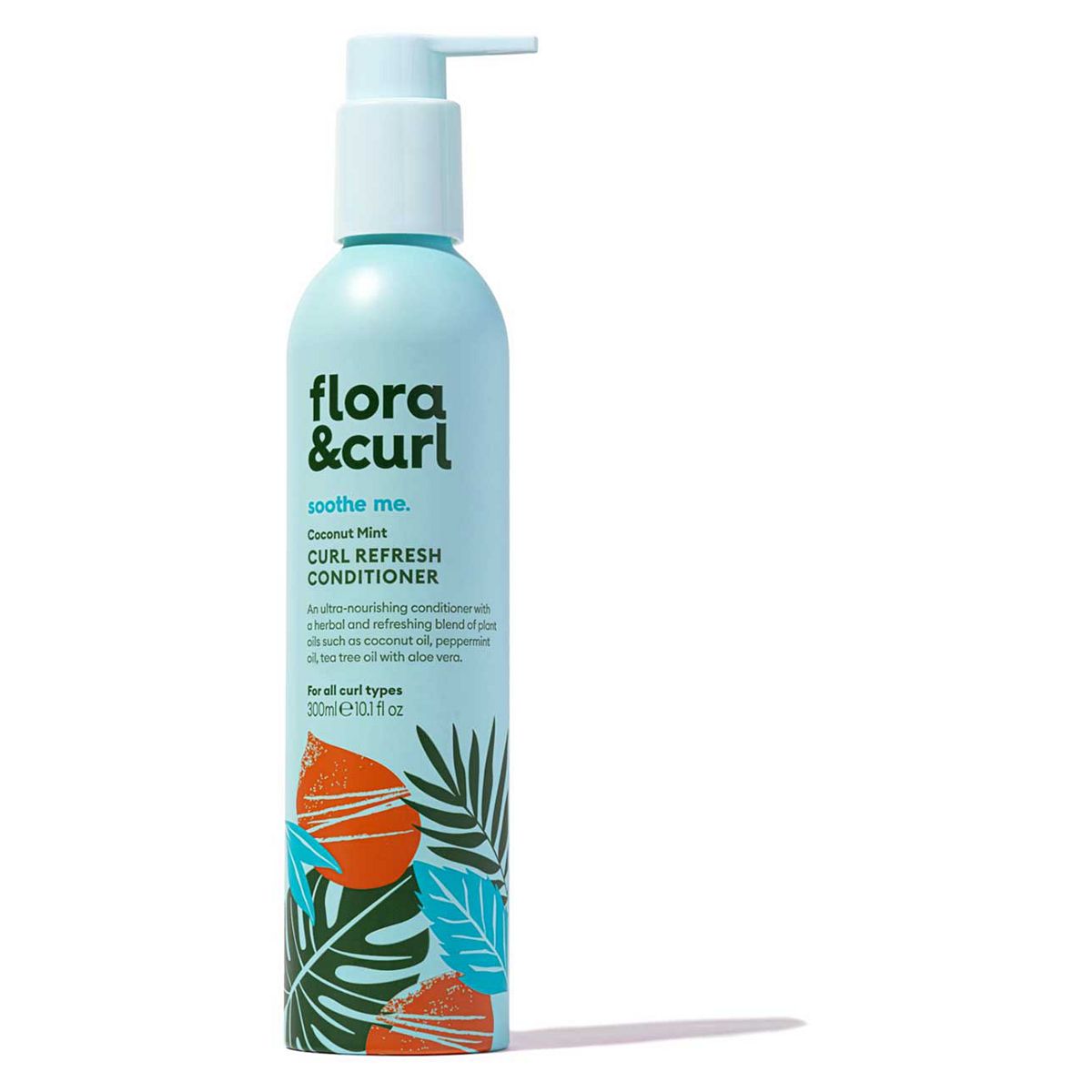 Flora & Curl Coconut Mint Curl Refresh Conditioner 300ml GOODS Boots   