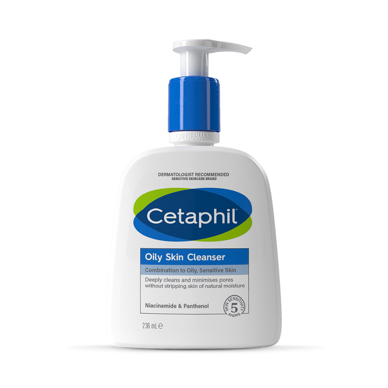 Cetaphil oily skin face wash cleanser 236ml - British product